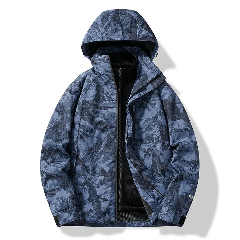 Men's Warm Hooded Outdoor Winter Jacket