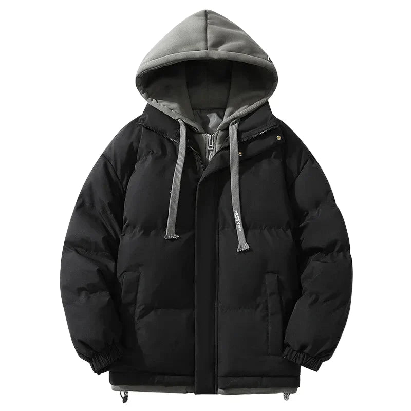 Winter Daunenparka Kapuze Modern - IdealeKleiden