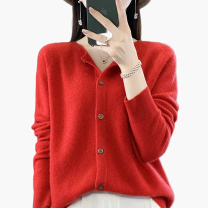 Elegant Knitted Cardigan for Women