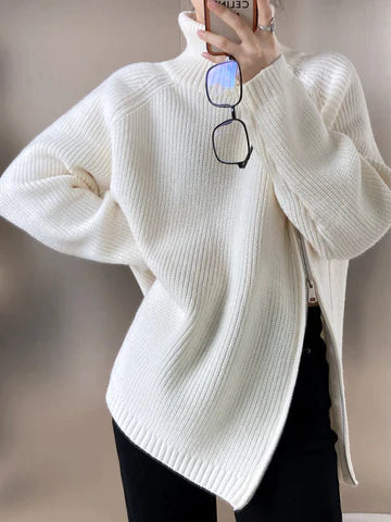Retro Sweater for Women - Elegant