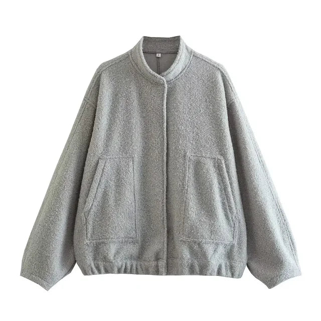 Oversized Chunky Knit Men's Cardigan