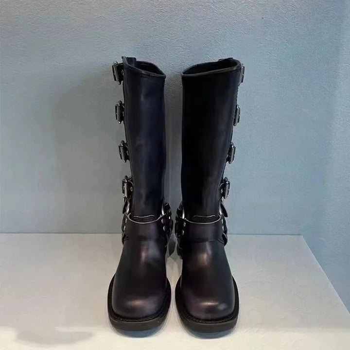 Tall Leather Boots for Women - Stylish &amp; Adjustable