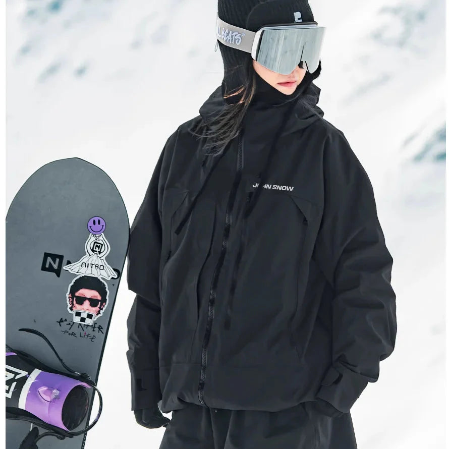 Wasserdichte Ski-Jacke Damen Winterjacke