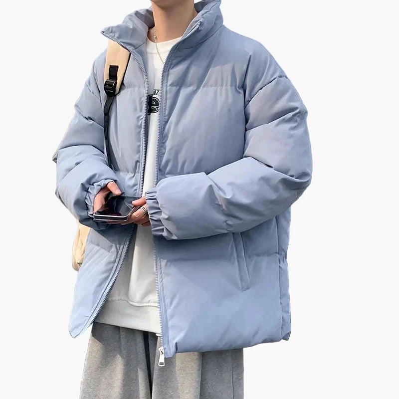 Winter Quilted Jacket Streetwear Style