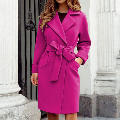 Elegant Women's Dress Classic Knee-Length
