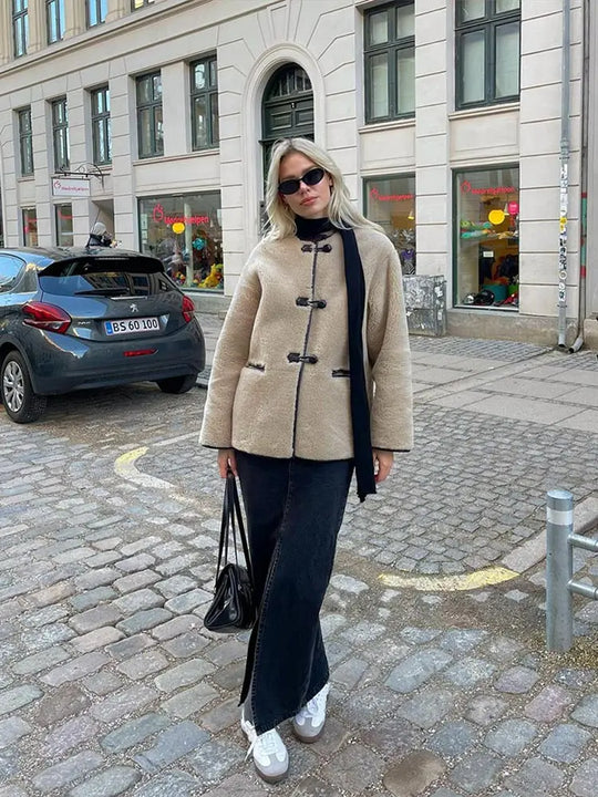 Oversized Transitional Coat Casual Leisurewear