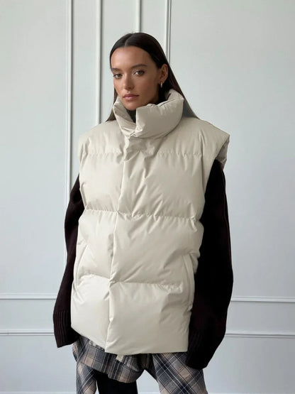 Women's Down Vest Lightweight Insulated Waterproof