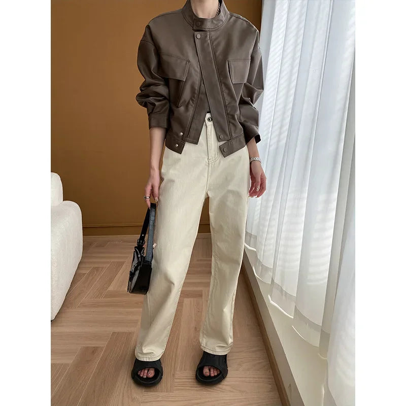 Stylish Warriors of Light Leather Jacket