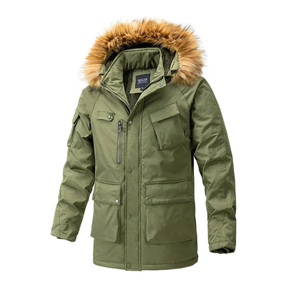 Men's Winter Coat Thick Warm Modern