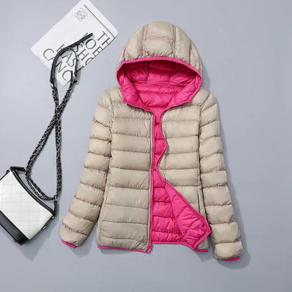Hooded Down Jacket Warm Winter