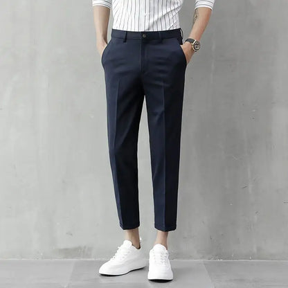 Men's Dress Pants Elegant Slim Fit