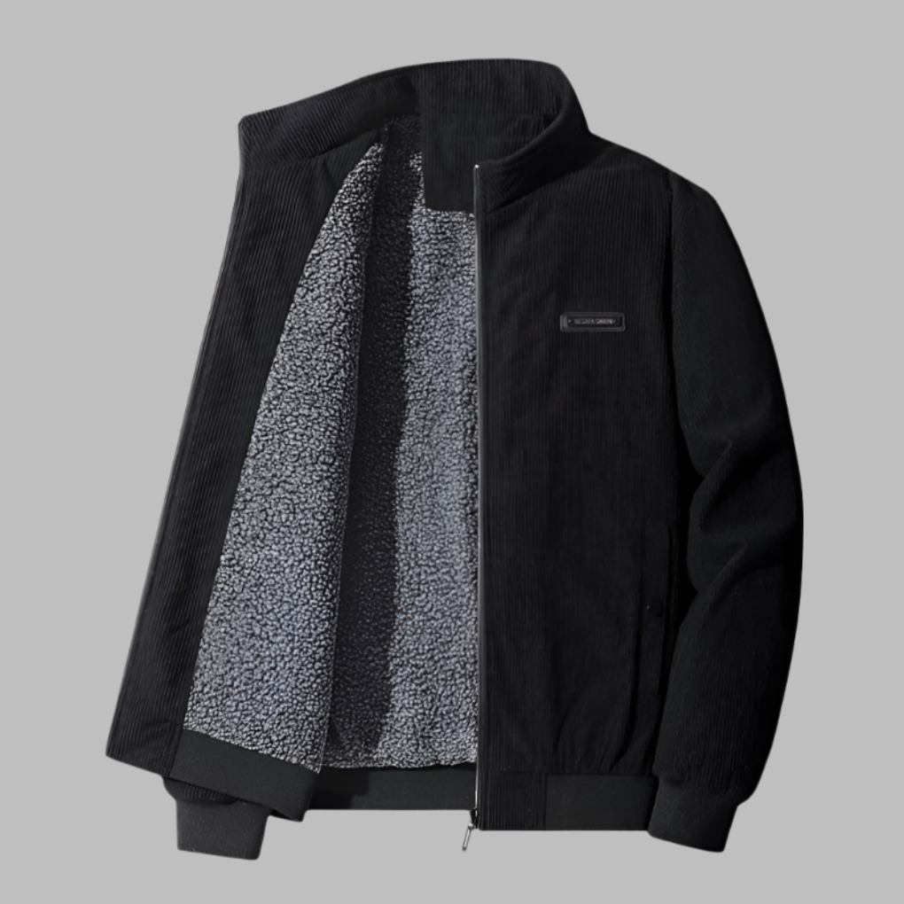 Herren Winterjacke Corduroy Wärme - IdealeKleiden