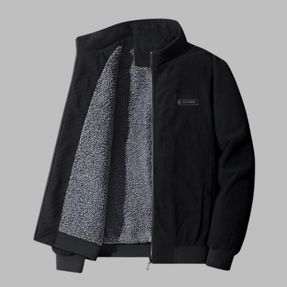 Herren Winterjacke Corduroy Wärme - IdealeKleiden