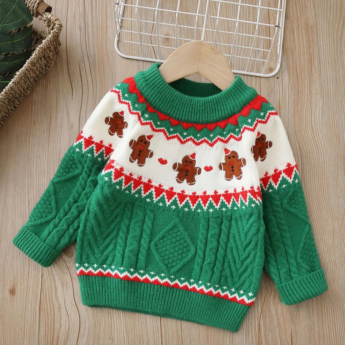 Süße Kinderpullover Teddybär Weich