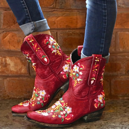 Weatherproof retro cowgirl boots