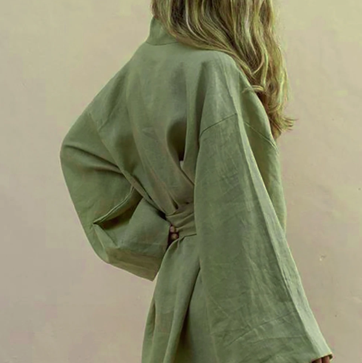 Luxury Kimono for Women with Silk Belt