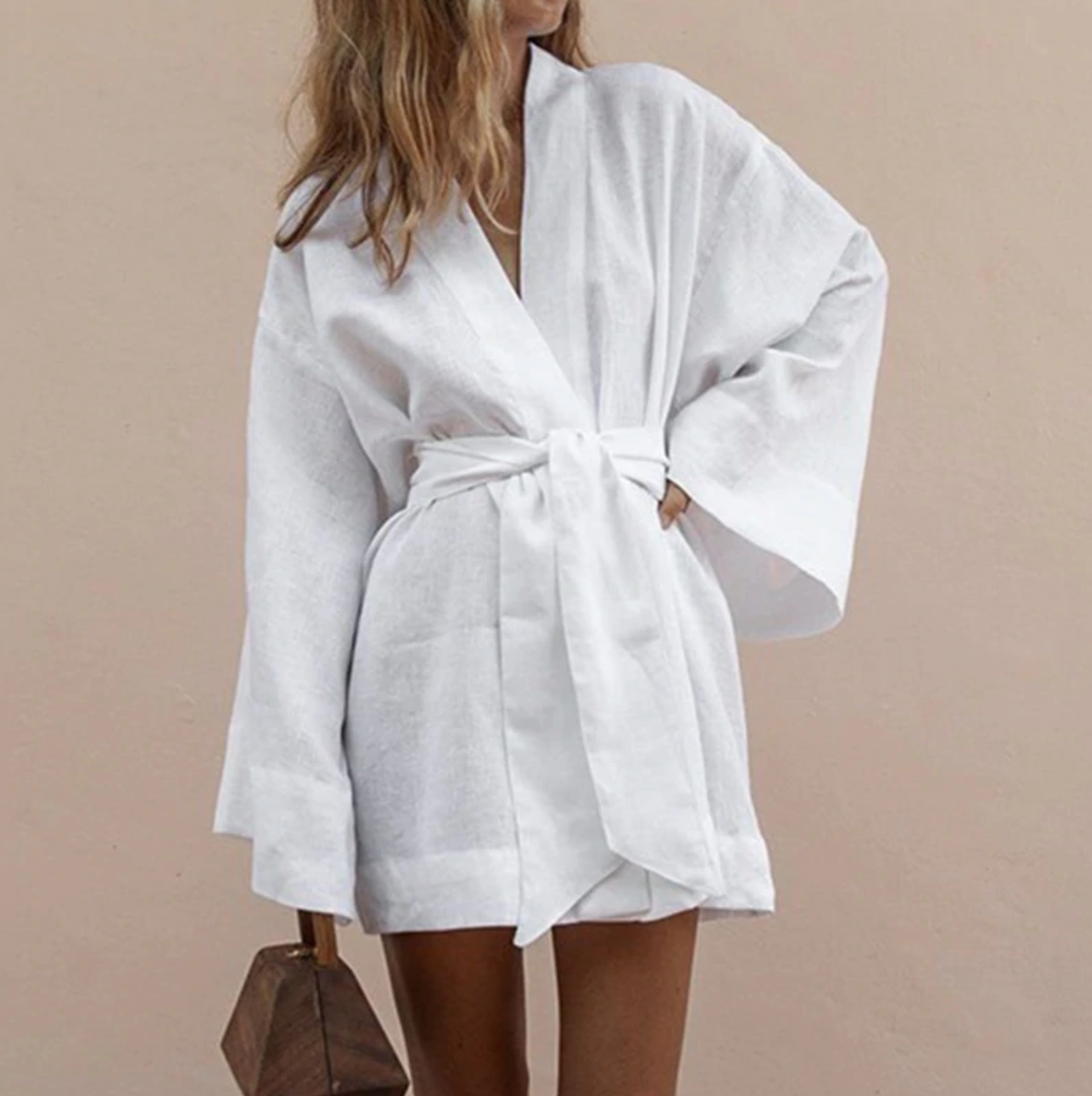 Luxury Kimono for Women with Silk Belt