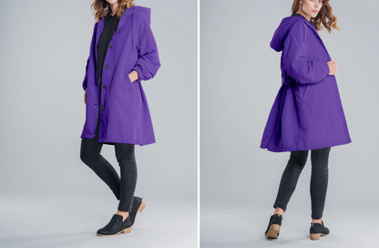Stylish Women's Coat Waterproof Windproof