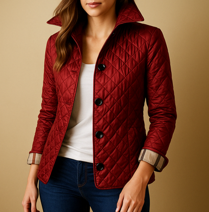 Women's Warm Quilted Winter Jacket