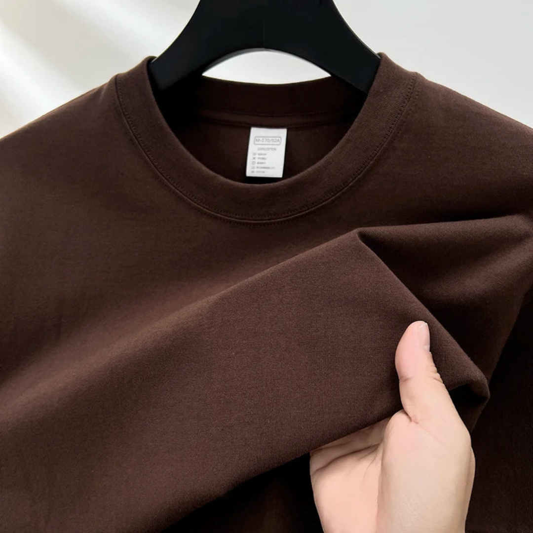 Elegant Men's Crew Neck T-Shirt