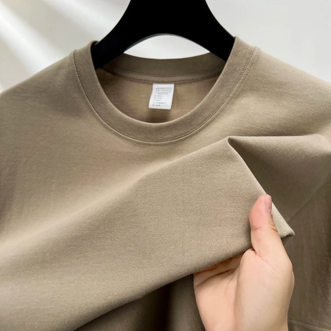 Elegant Men's Crew Neck T-Shirt
