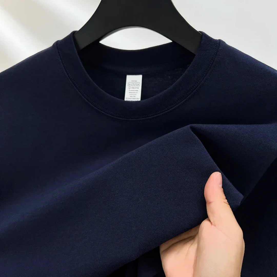 Elegant Men's Crew Neck T-Shirt