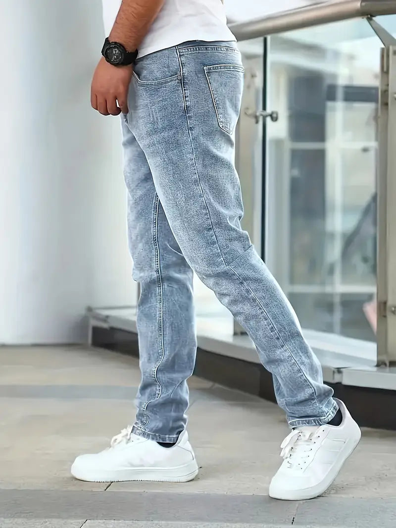 Men's Skinny Jeans Blue Slim Fit