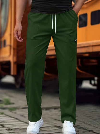 Men's Slim Joggers Stretch Drawstring
