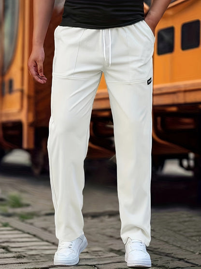 Men's Slim Joggers Stretch Drawstring