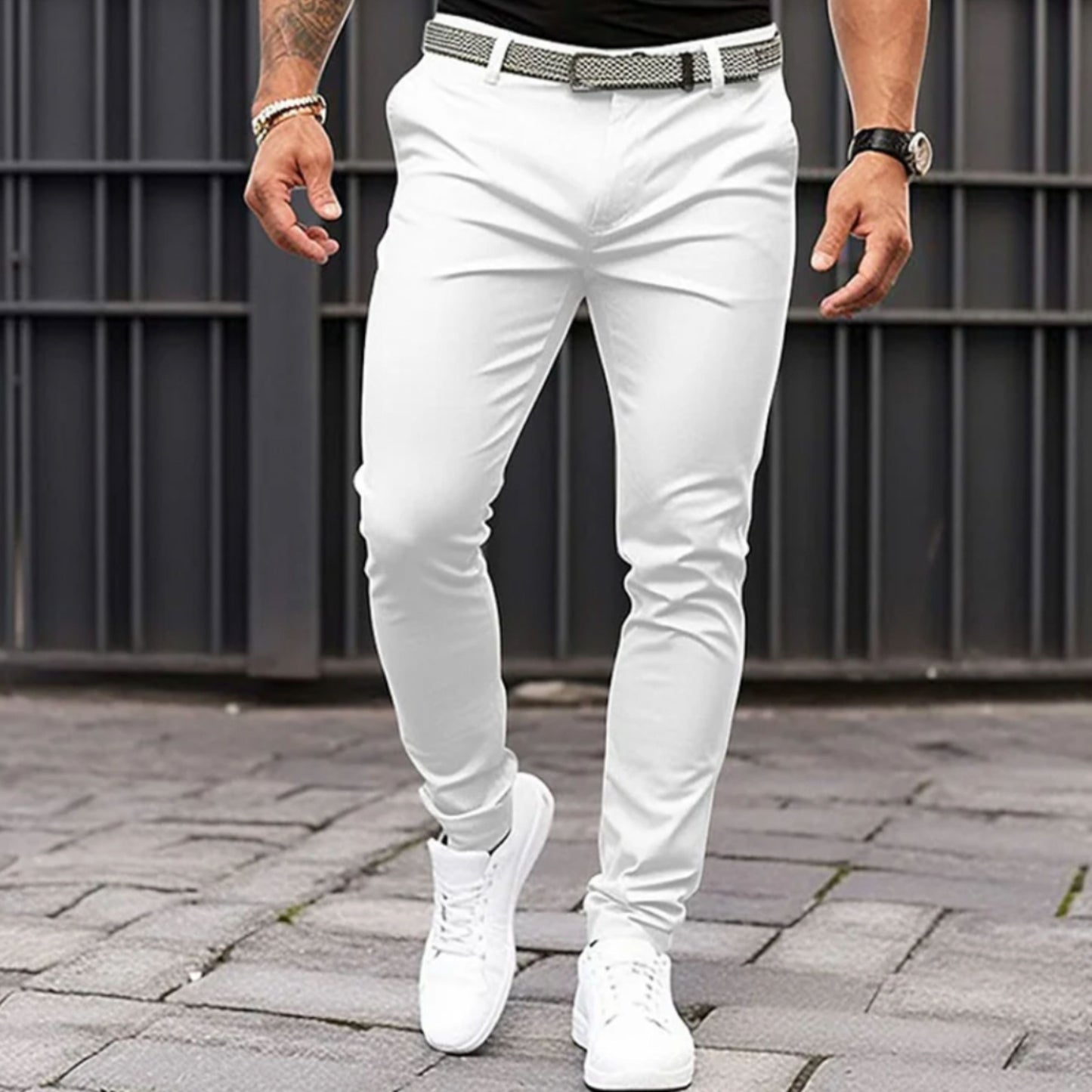 Men's Slim Fit Stretch Chinos