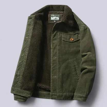 Warm-lined Sherpa Style winter coat