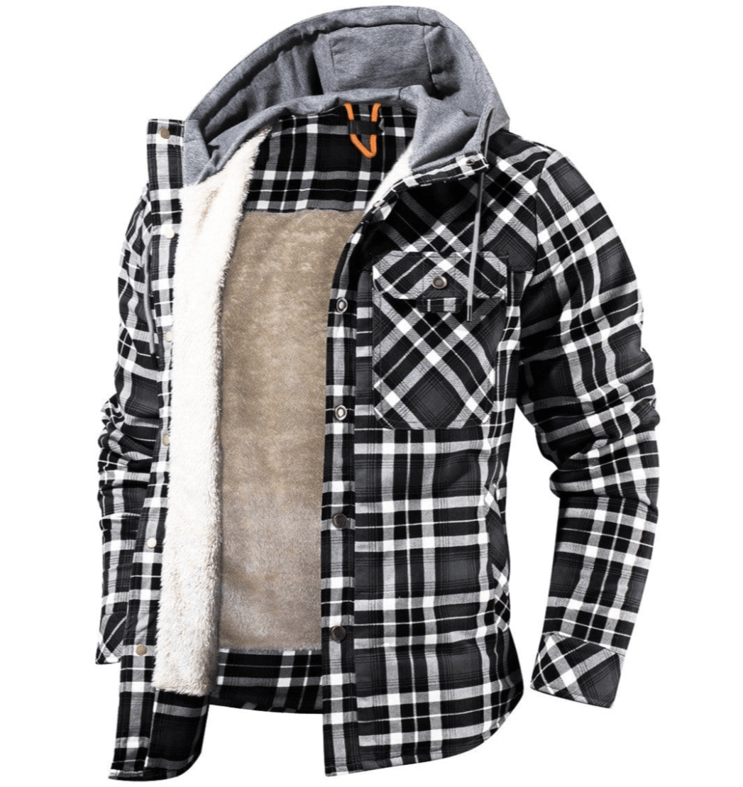 Robust outdoor jacket Woodland design