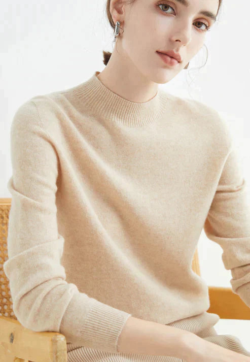Damen Pullover Zeitlos Elegant Weich