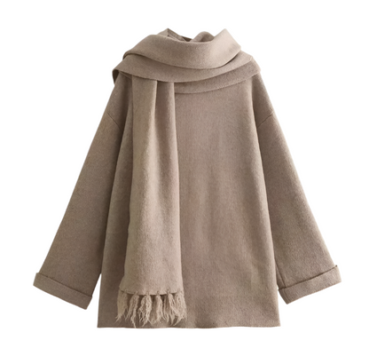 Women's Cardigan Scarf Comfortable Elegant
