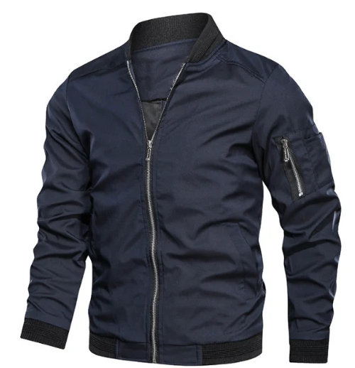 Linde Men's Sporty Bomber Jacket