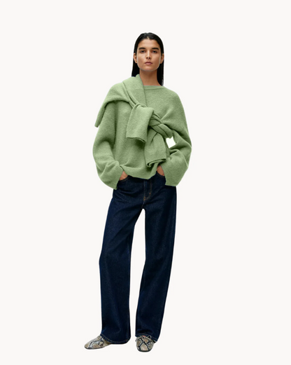 Damengarnitur Pullover Luxus Soft Qualität