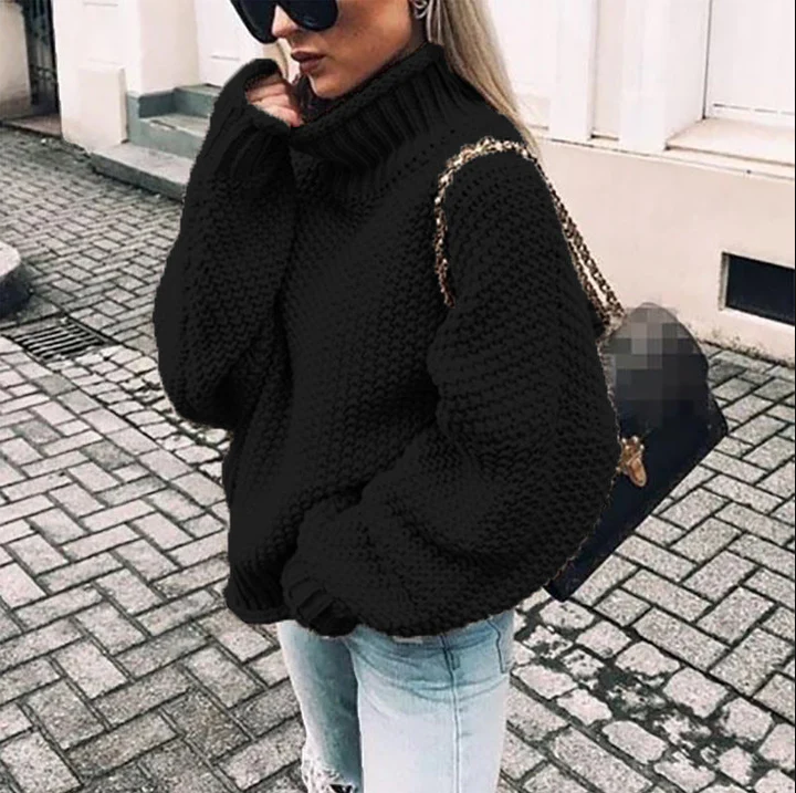 Chunky Wool Sweaters Women Oversized