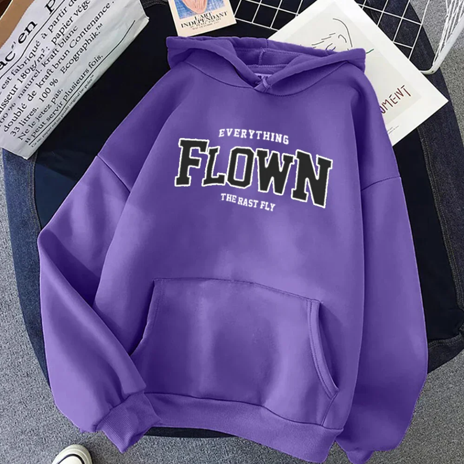 Fashionable Women's Hoodie Trendy Print