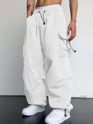 Bequeme Herrenhose Lockere Passform Elastisch