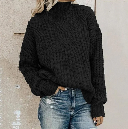 Women's Modern Long-Sleeve Sweater