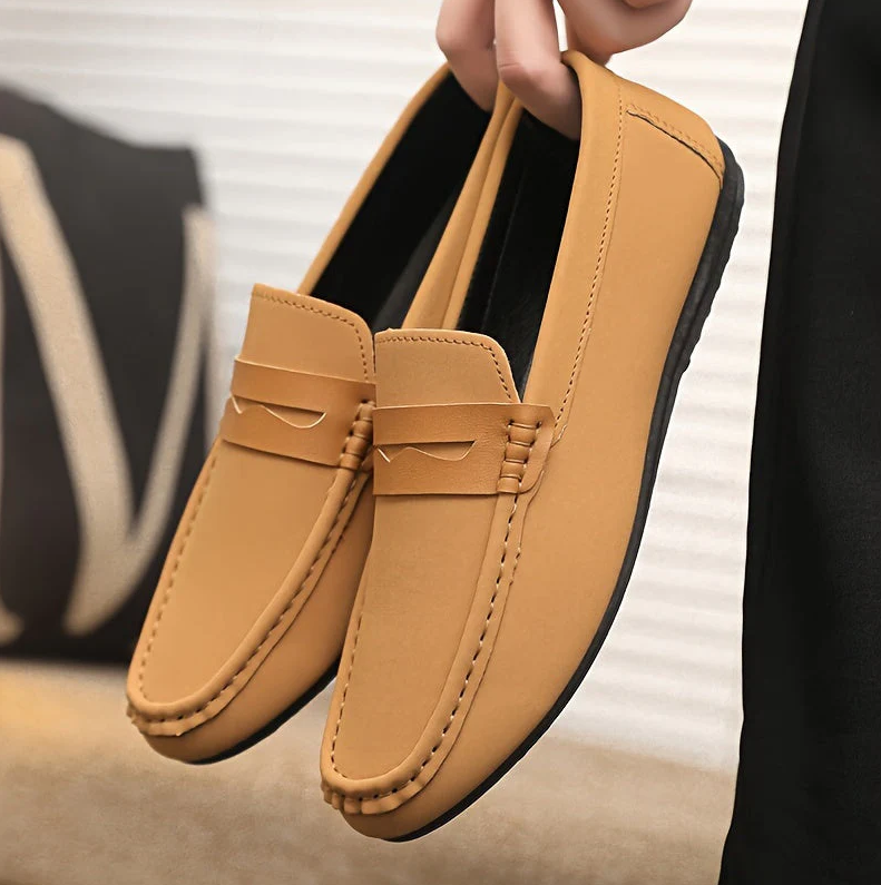 Stylish Men's Loafer Shoes Diverse Colors