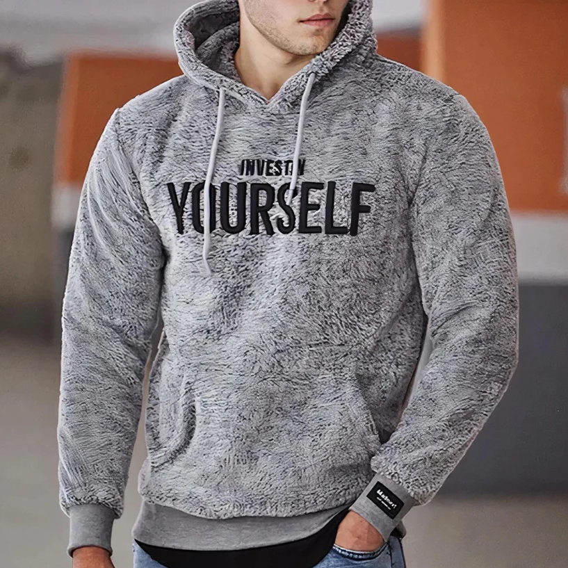 Oliver - Plush Hoodie Men Soft