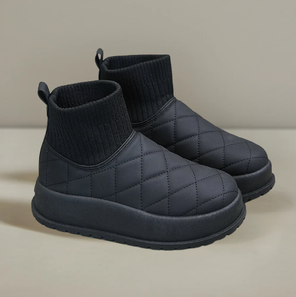 Warm Padded Women's Snow Boots