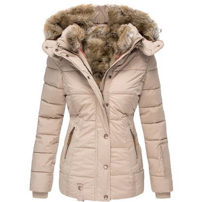 Stilvoller Damen Wintermantel Gepolstert