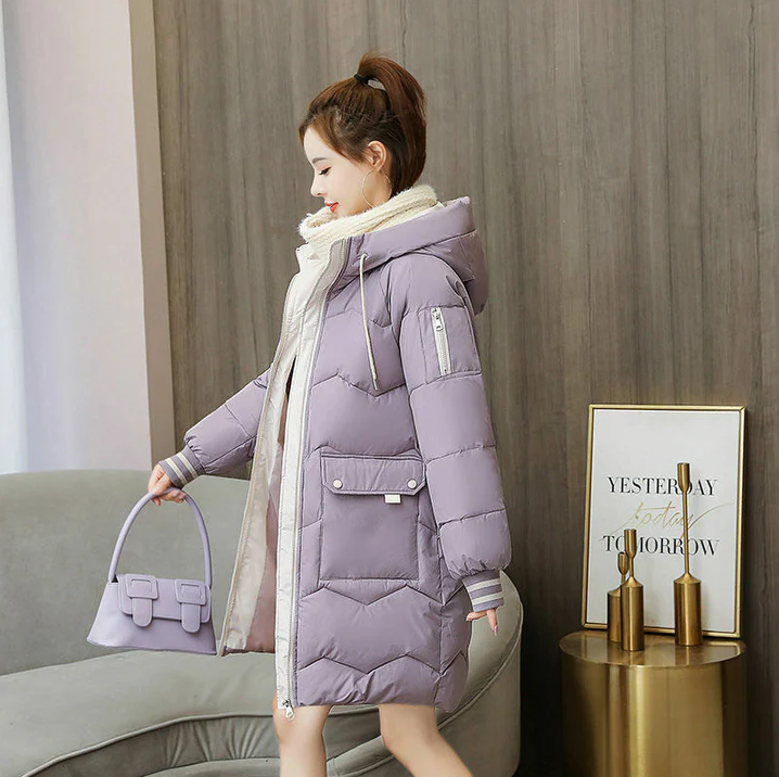 Women's Windproof Hooded Warm Winter Jacket