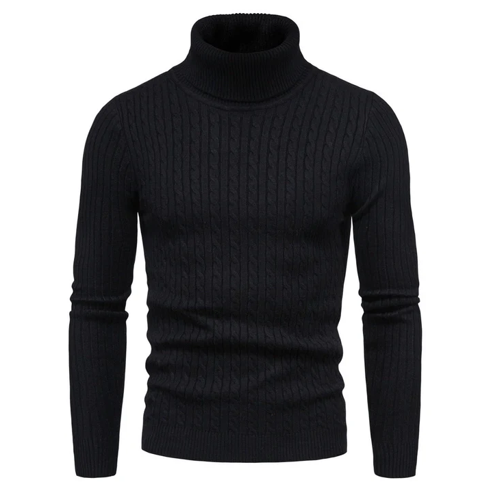 Men's Turtleneck Coffee Brown
