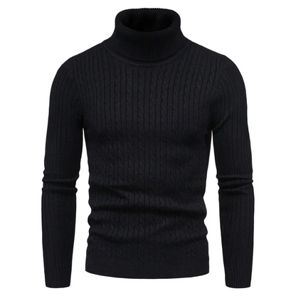 Men's Turtleneck Coffee Brown