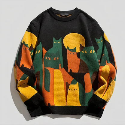 Kitten Pullover for Women Soft Cozy