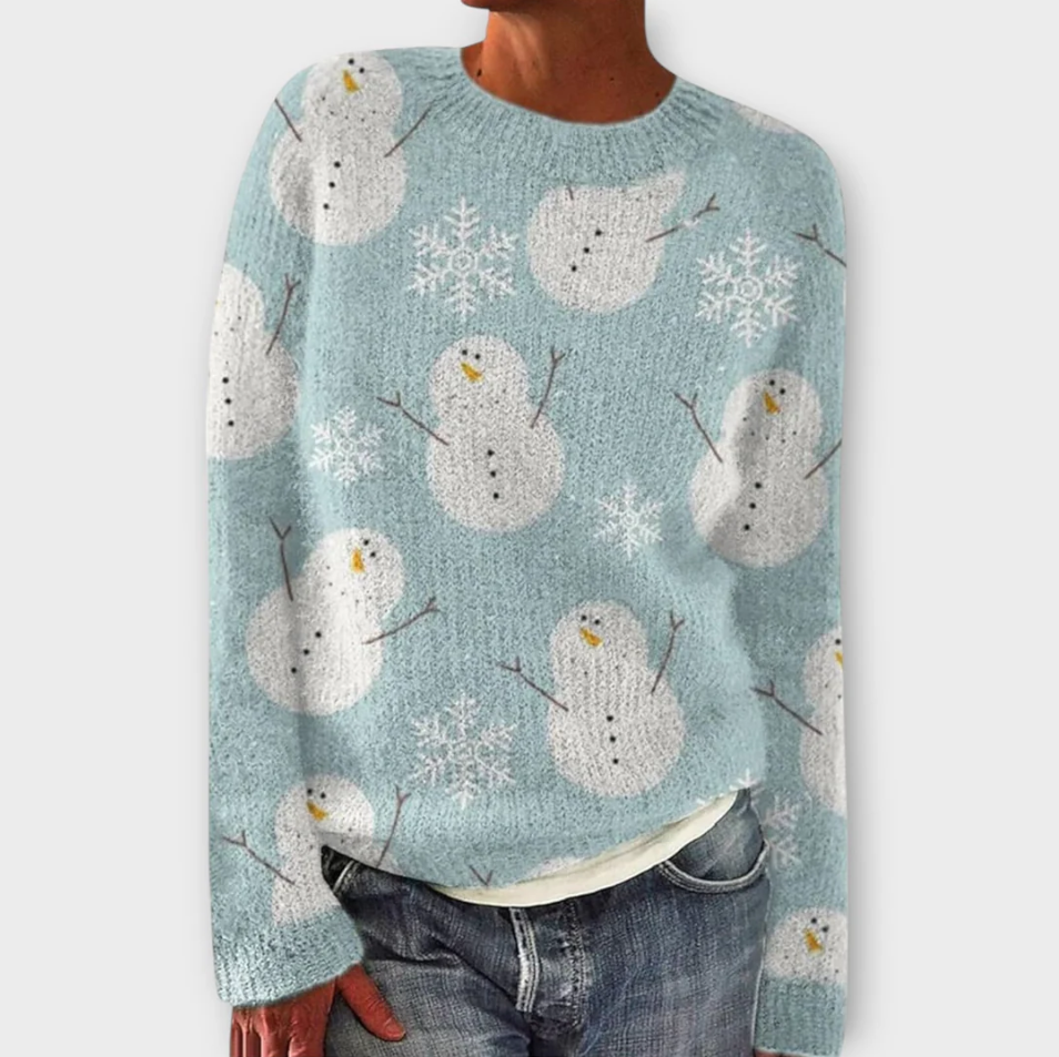 Women's Knitted Sweater Winter Warm Modern