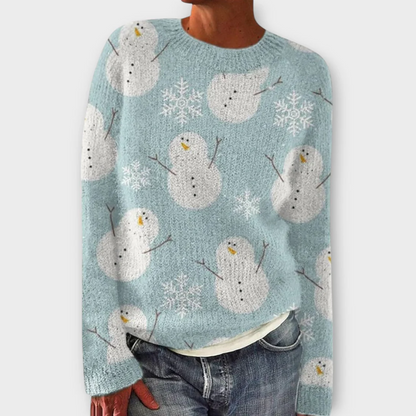 Women's Knitted Sweater Winter Warm Modern
